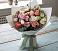 Букет цветов из: Розы, Лизиантусы и Гвоздики в Таштыпе