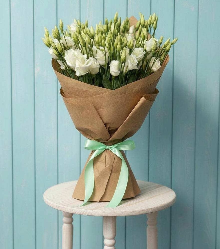 Букет цветов из: Лизиантусы в Таштыпе