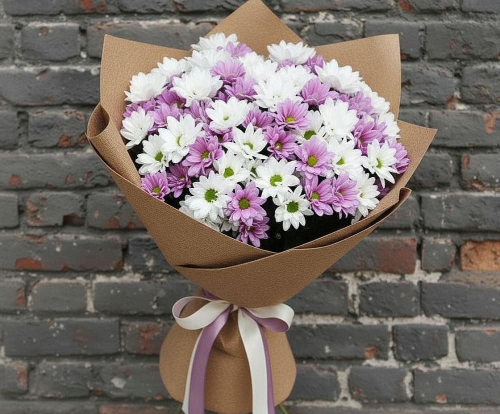 Букет цветов из: Хризантемы в Таштыпе