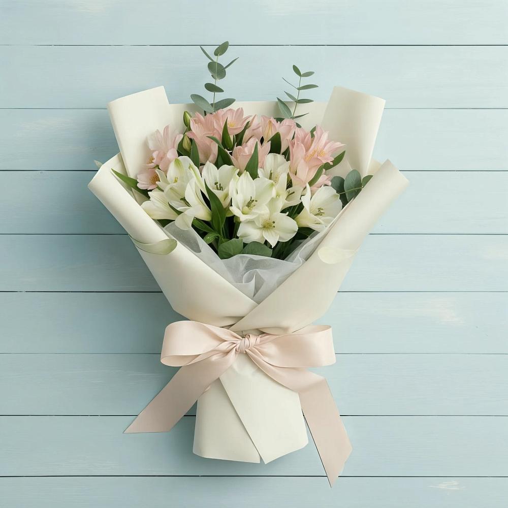 Букет цветов из: Альстромерии в Таштыпе