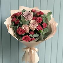 Букет цветов из:  Гвоздики и Розы #REPLACE_PRED# Таштыпе