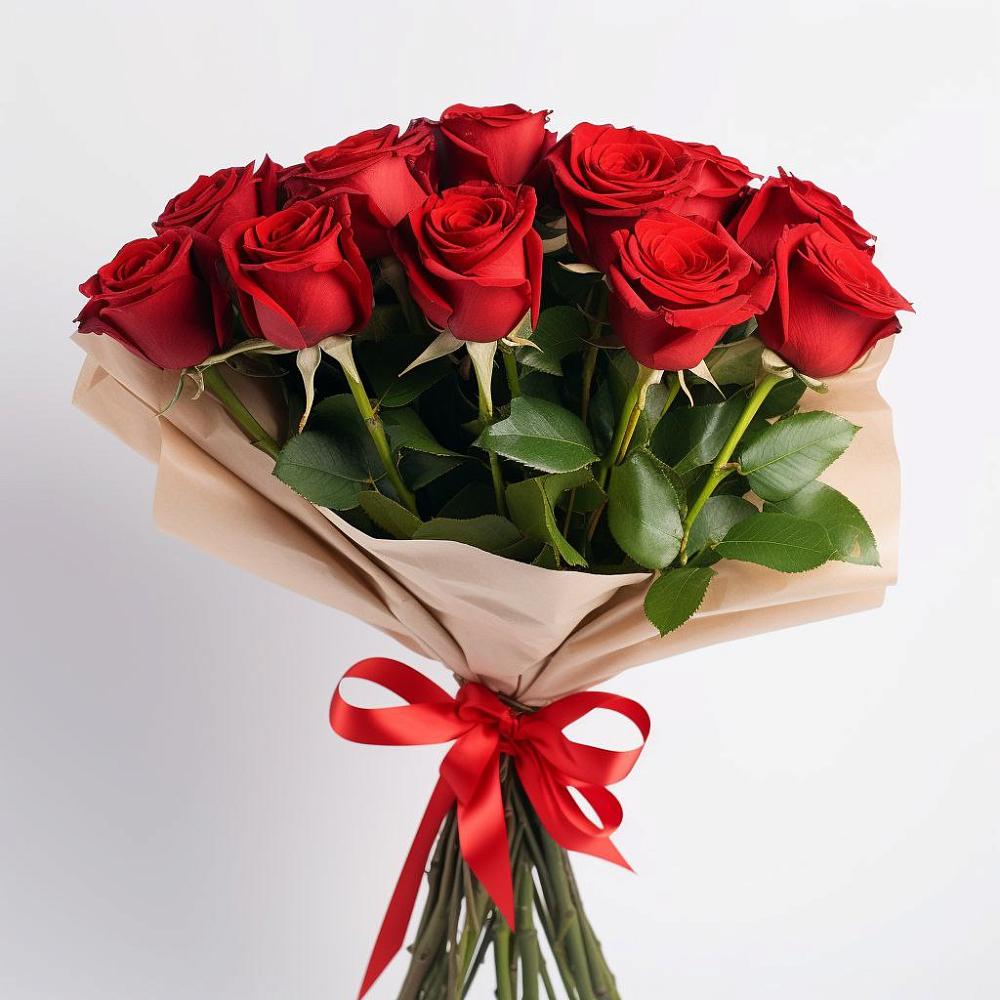 Букет 11 Красных роз Эдлесс Лав в Таштыпе